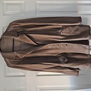 Soft Surroundings Pressley Topper Jacket Mineral Wash Knit Button Boho